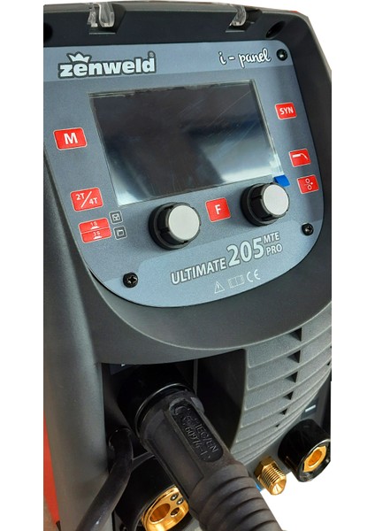 Ultimate 205 Mte Pro Multiprocess Gazaltı Kaynak Makinası Mıgmag + Hf Tıg + Mma
