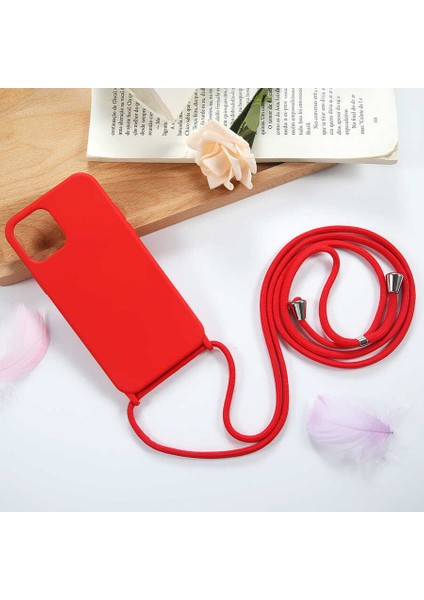 iPhone 12 Mini Kılıf Kamera Çıkıntılı Airbag Askılı Tasarım Sert Silikon