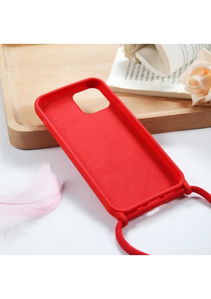 iPhone 12 Mini Kılıf Kamera Çıkıntılı Airbag Askılı Tasarım Sert Silikon