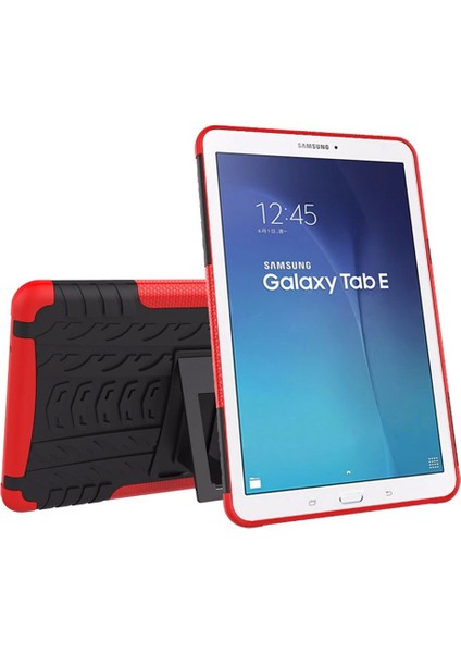Samsung Galaxy Tab T560 9,6 Inç Standlı Tank Tablet Kılıfı Özel Zırh