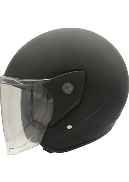 Prohelmets F022 Çensiz Motosiklet Kaskı Standart Beden Mat Siyah