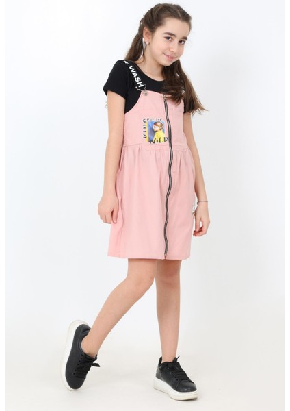 Kız Çocuk Önü Fermuarlı Tulum 8-14 Yaş 13933 fiyatları