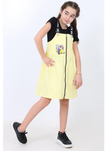 Kız Çocuk Önü Fermuarlı Tulum 8-14 Yaş 13933 fiyatları