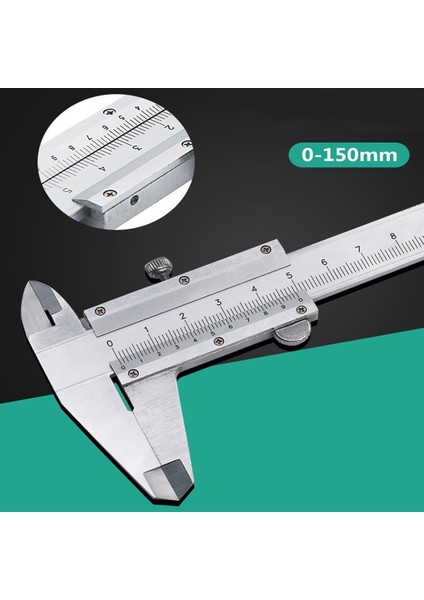 Kumpas - Çelik Kumpas 0,01 mm - 150MM 6inc