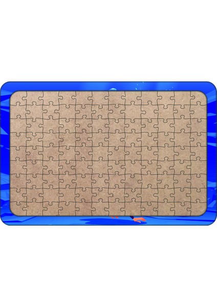 Dalgıç Kız 108 Parça Ahşap Çocuk Puzzle Yapboz