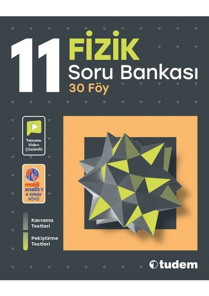 Tudem Yayınları 11. Sınıf Fizik Soru Bankası