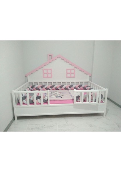 380 cm 3'lü Örgü Koruma /70X120 Anne Yanı Park Beşik - Yatak Koruyucu fiyatları