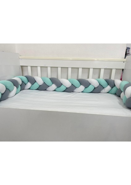 400 cm 3'lü Örgü Koruma /70X130 Anne Yanı Park Beşik - Yatak Koruyucu modelleri