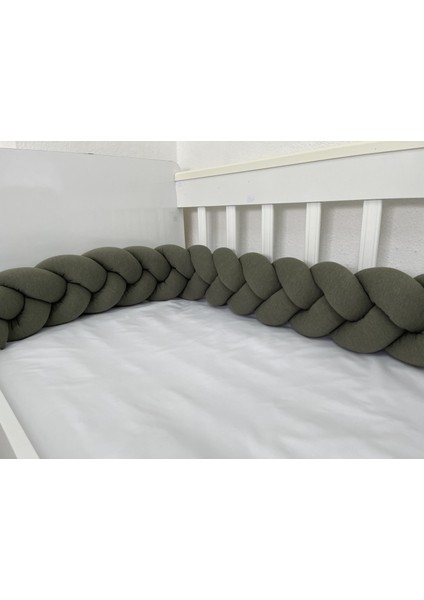 460 cm 3'lü Örgü Koruma /80X180 Montessori Yatak Koruyucu