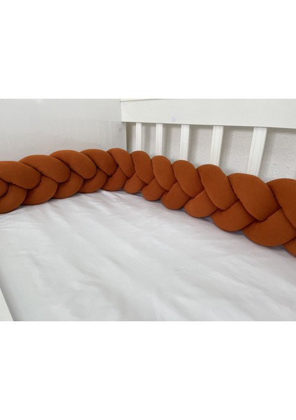 460 cm 3'lü Örgü Koruma /80X180 Montessori Yatak Koruyucu