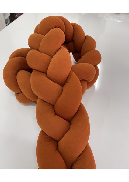 500 cm 3'lü Örgü Koruma /90X190 Montessori Yatak Koruyucu