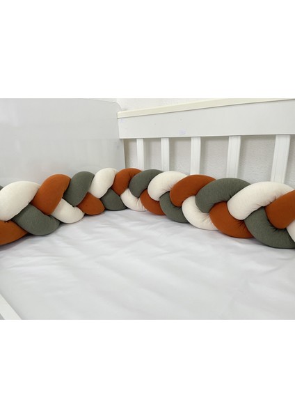 540 cm 3'lü Örgü Koruma /100X200 Montessori Yatak Koruyucu