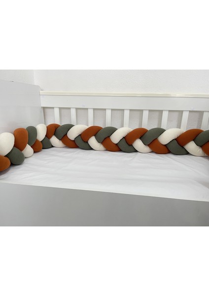 540 cm 3'lü Örgü Koruma /100X200 Montessori Yatak Koruyucu