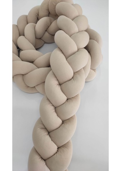 640 cm 3'lü Örgü Koruma /120X200 Montessori Yatak Koruyucu
