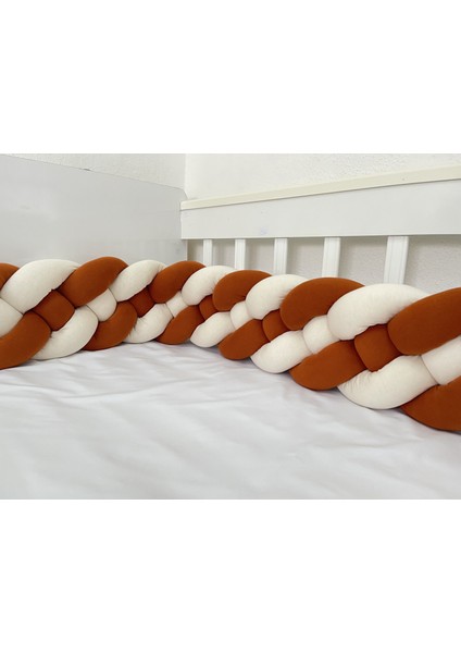 200 cm 4'lü Örgü Koruma / Beşik - Yatak Koruyucu
