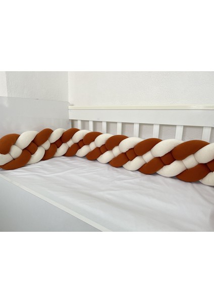 200 cm 4'lü Örgü Koruma / Beşik - Yatak Koruyucu