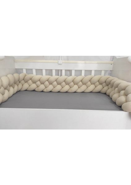 420 cm 4'lü Örgü Koruma /80X130 Anne Yanı Park Beşik - Yatak Koruyucu modelleri