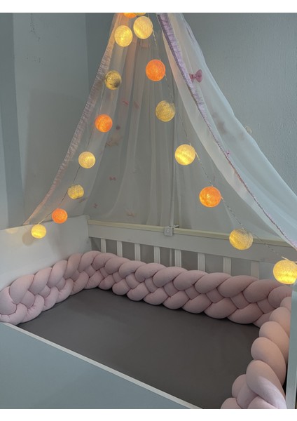 360 cm 4'lü Örgü Koruma /60X120 Anne Yanı Park Beşik - Yatak Koruyucu fırsatları