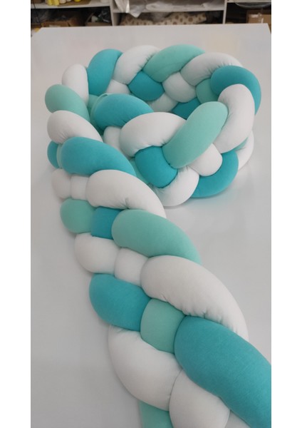 460 cm 4'lü Örgü Koruma /80X180 Montessori Yatak Koruyucu