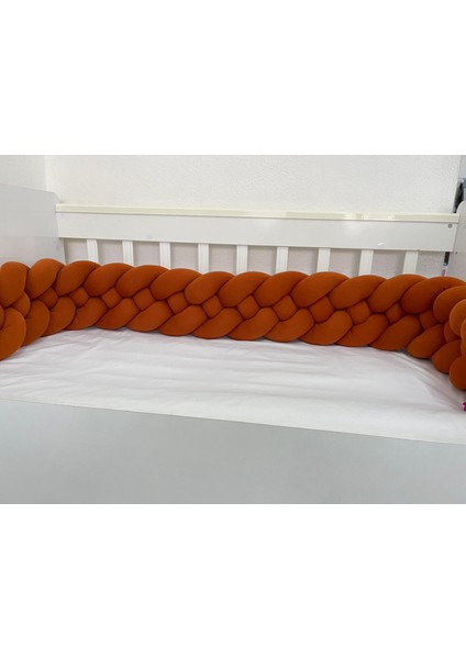 500 cm 4'lü Örgü Koruma /90X190 Montessori Yatak Koruyucu