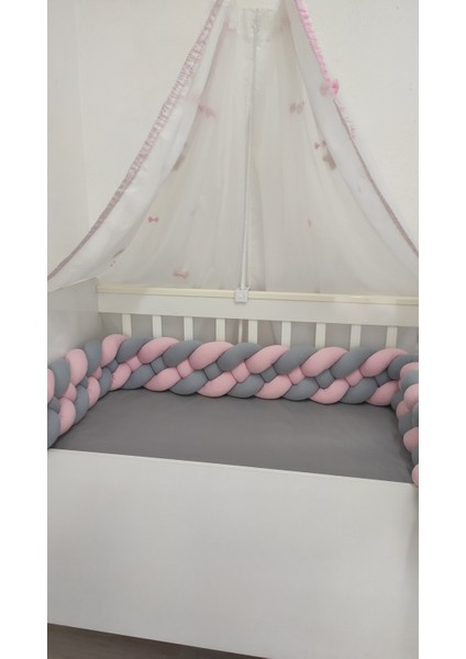 600 cm 4'lü Örgü Koruma /100X200 Montessori Yatak Koruyucu fırsatları
