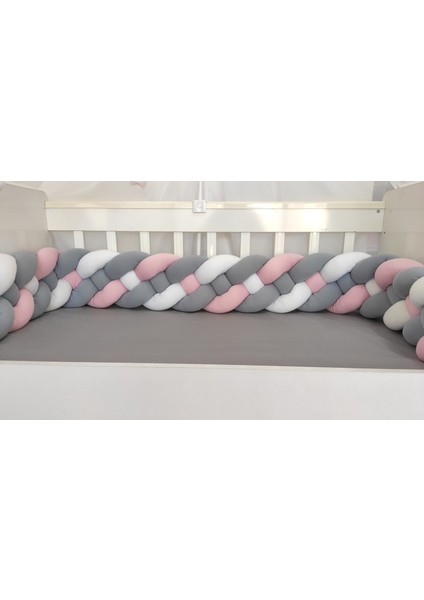 460 cm 4'lü Örgü Koruma /80X180 Montessori Yatak Koruyucu