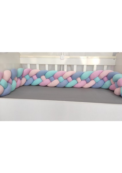 500 cm 4'lü Örgü Koruma /90X190 Montessori Yatak Koruyucu modelleri