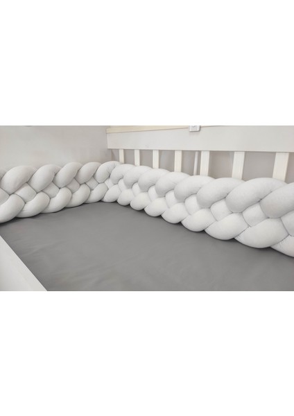 500 cm 4'lü Örgü Koruma /90X190 Montessori Yatak Koruyucu