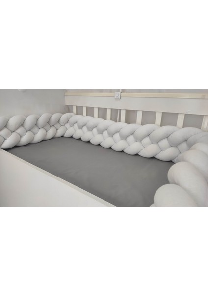 500 cm 4'lü Örgü Koruma /90X190 Montessori Yatak Koruyucu