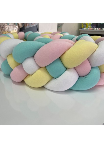 640 cm 4'lü Örgü Koruma /120X200 Montessori Yatak Koruyucu