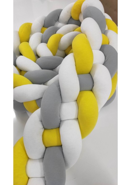 600 cm 4'lü Örgü Koruma /100X200 Montessori Yatak Koruyucu
