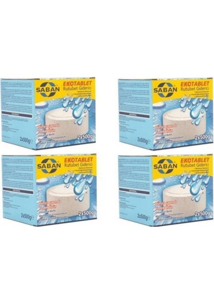 Nem Alıcı Rutubet Giderici Yedek Tablet 8 Adet 500 gr Lavanta