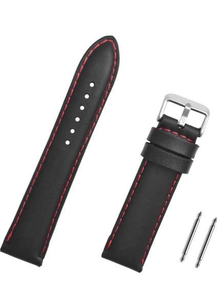 20MM Siyah Saat Kordonu Kayış