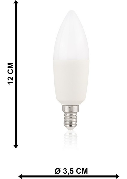 LED Mum Ampul E 14 Beyaz 7W modelleri