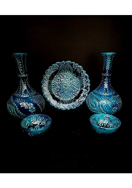 Marketim'den Konsol Seti Göz Yaşı Turkuaz Modeli