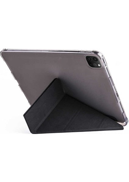 Apple iPad Air 5.nesil 10.9" 2022 Kılıf Kapaklı Kalemlikli Origami Tasarım ve Şıklık