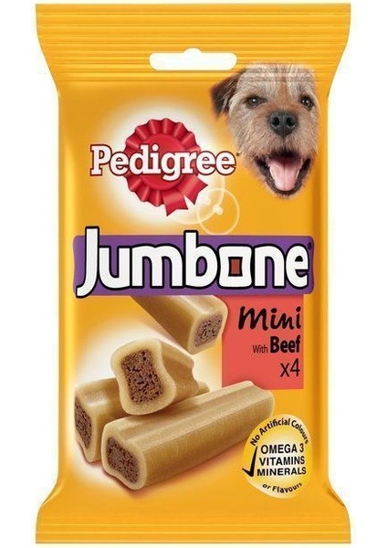 Jumbone Mini (Beef) Köpek Ödülü 160 Gr.