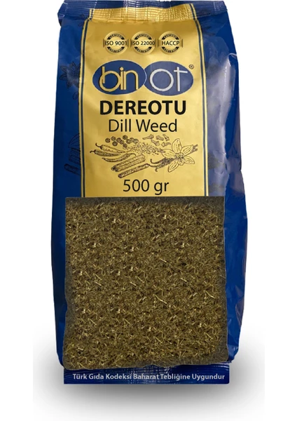 Dereotu 500 gr Dill Weed