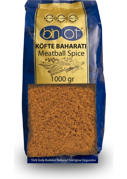 Köfte Baharatı Meatball Spice Mix 1000 gr