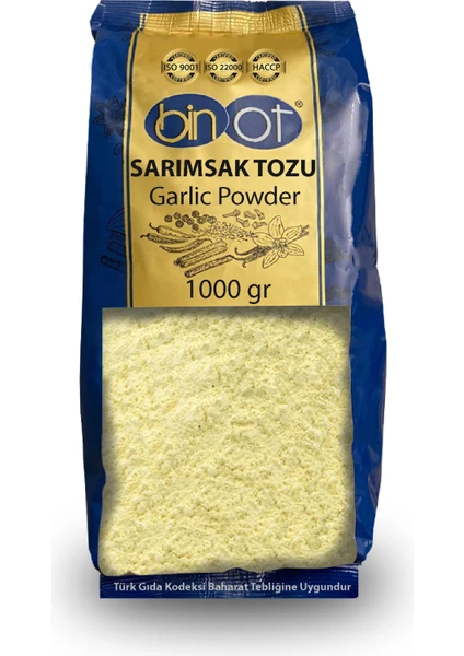 Sarımsak Tozu 1000 gr ( Garlic Powder)