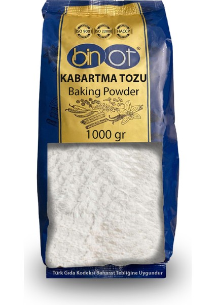 Kabartma Tozu Baking Powder 1000 gr