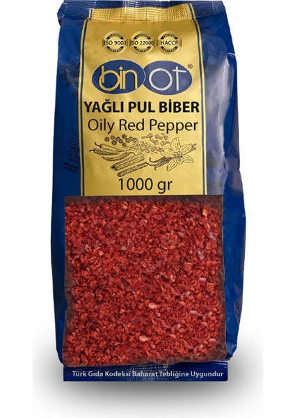 Pul Biber Yağlı 1000 gr ( Oily Red Pepper)