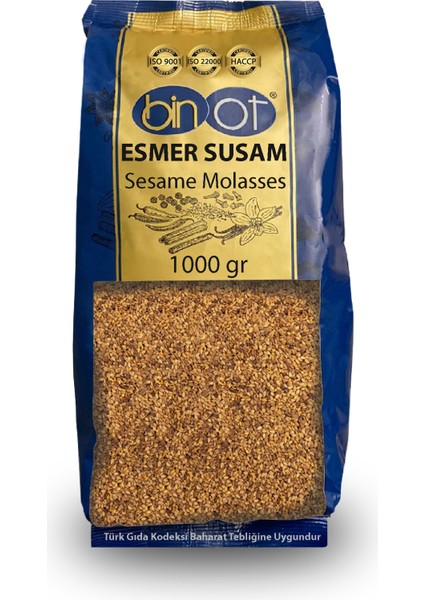 Baharat Esmer Susam Pekmezli Endüstriyel Susame Molasses 1000 gr