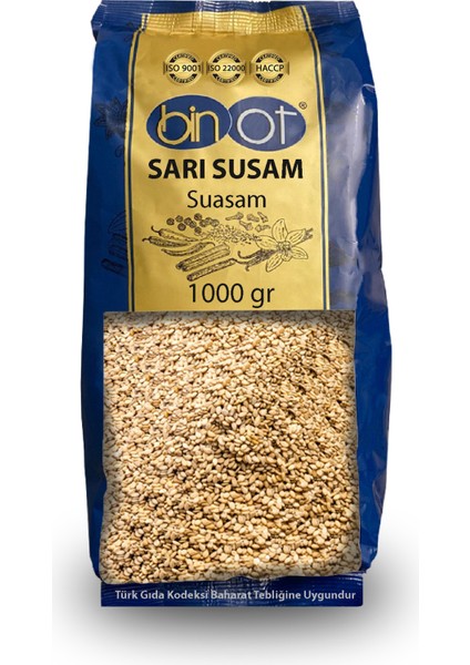 Susam Sarı Suasam 1000 gr