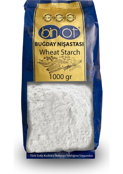 Buğday Nişastası Wheat Starch 1000 gr