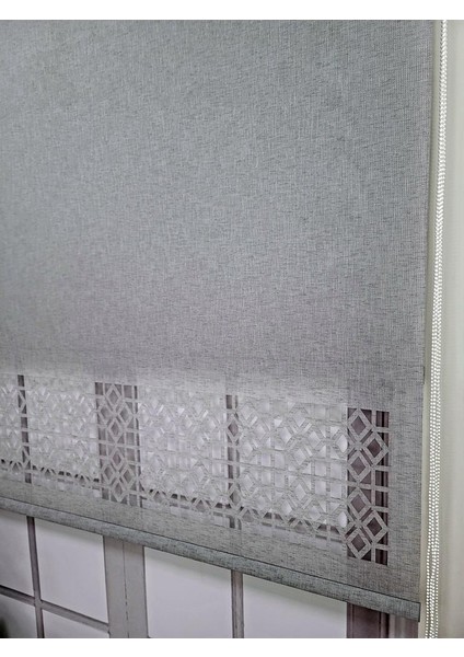 Çift Mekanizmalı Lazer Kesim Tül ve Stor Perde MLT1050 fırsatları
