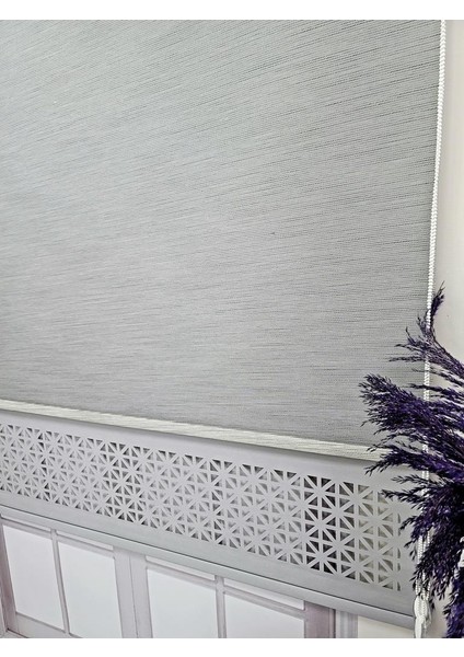 Çift Mekanizmalı Lazer Kesim Tül ve Stor Perde MLT1045