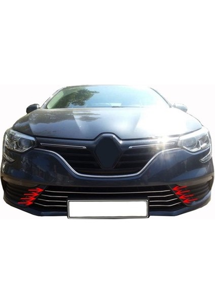 Renault Megane 4 Ön Tampon Çıtası Set 2016-2020 7 Parça