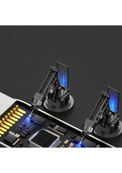 16 GB USB 2.0 Cep Telefonu ve Bilgisayar Için Çift Kullanımlı U Disk - Siyah (Yurt Dışından)