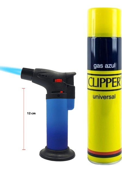 - 1300 C. Büyük Boy Masa Tipi Pürmüz Alev Çakmak Gaz Hediyeli